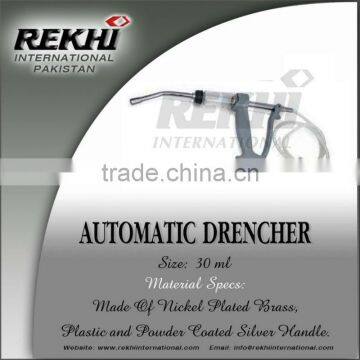 veterinary instruments,Automatic Drencher 30ml,60ml,Automatic Syringe 30ml,60ml, Drencher Gun 30ml,60ml,drencher automatica 30ml