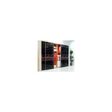 Modern Indoor Sinoy Black Lacquered Glass Waterproof With 3mm - 6mm Thickness