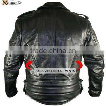 Black Man motorbike Leather jacket