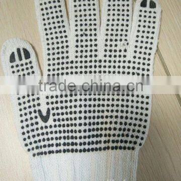 Glue Dot PVC Coated Cotton Glove
