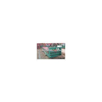 Trapezoid roofing roll forming machine