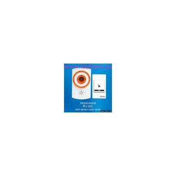 D/A8208wireless doorbell with seven-color lamp