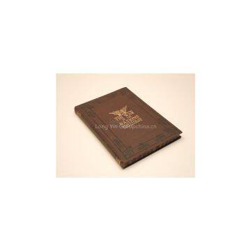 Leather Case Hardcover Book Printing,Hardback Book Printing China