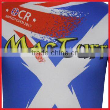 Free Sample China Customized Polyester Fintness T-shirt photo-6