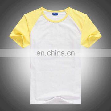 2016 new blank raglan t shirt wholesale,100% cotton children's t shirts