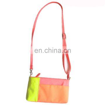 Joint Design Neon Color Girls Fashion PU Crossbody Bag photo-2