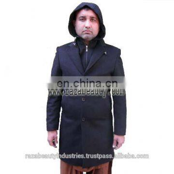 2017 Hot Sales High Quality Men's Wool Coat