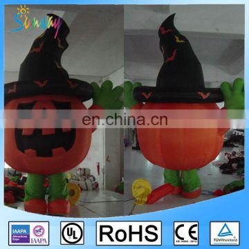 2017 Factory made giant halloween inflatables, inflatable pumpkin model for hot selling