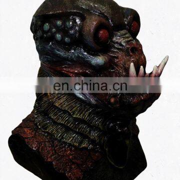 Alien Peeling Scary Clown Face Horror Monster Adult Latex Halloween Mask photo-2