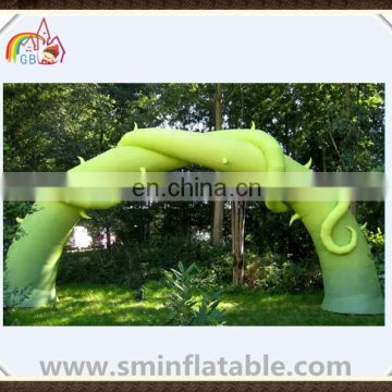 New product inflatable green vine plant arch entrance, inflatable archway for advertising /event activity