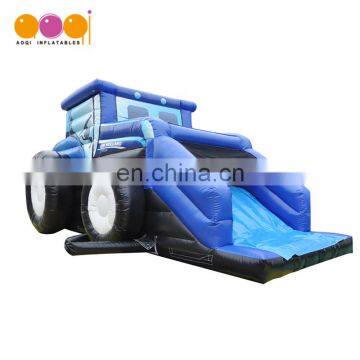 bounce type and PVC material truck model indoor inflatable bouncers