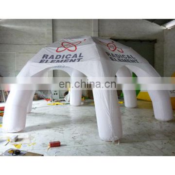 inflatable spider tent with customized colour and logo printing