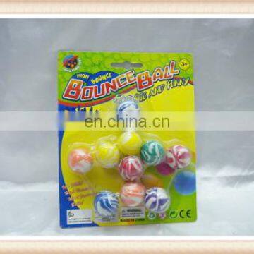 10pcs 2.7cm plastic bounce ball toy