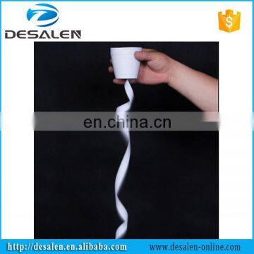 Tape Cup Paper Coils White Magic Trick