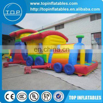 Adult Inflatable Obstacle Course,locomotive Obstruction Channel photo-2