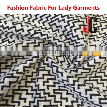 B2788 JC textile shaoxing polyester spandex jacquard knit textile material fabric