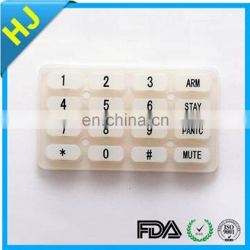 silicone button translucent