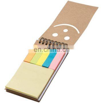 recycled 40sheets sprial notepad set with notebook NOTEBO905