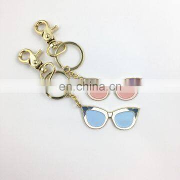Sun Glassess Design Keychain,customized Key Ring,2018 New Key Chain photo-4