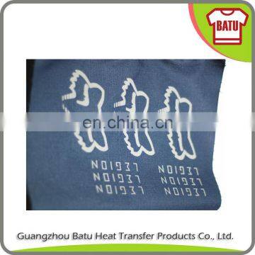 Garment size labels with washable details,loop fold wash care fabric labels