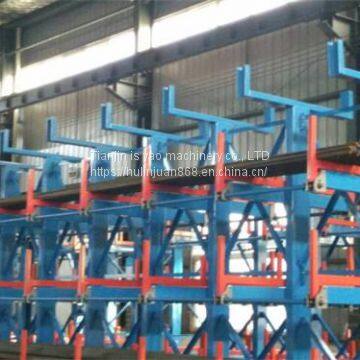 Storage of round steel square steel channel steel Angle steel beams choosing telescopic cantilever racking