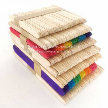 1000 Bulk Plain and Colored Wooden Craft Popsicle Sticks for Kids Diy Craft Projects photo-4