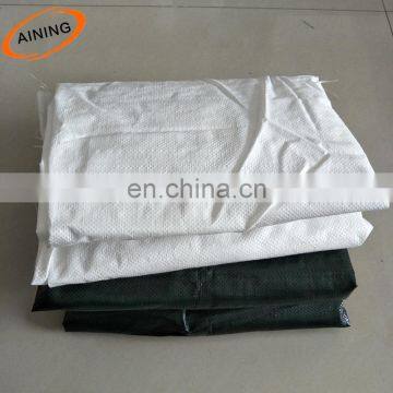 Made in China White Woven Polypropylene Weed Mat Ground Cover