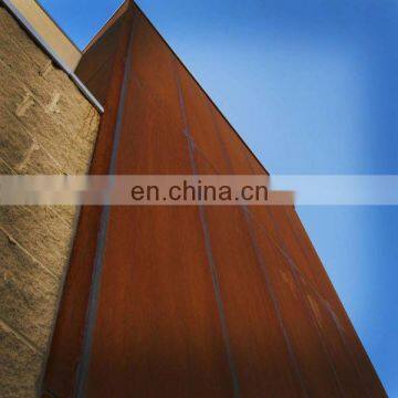 high quality corten wall cladding panel