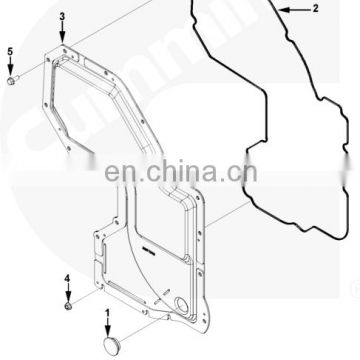 Cummins ISX QSX Front Gear Cover Gasket Rectangular Strip Seal 3686589 3687007