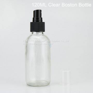 15ml 30ml 60ml 120ml Boston Round Boston Clear&Frosted Glass Bottle photo-5