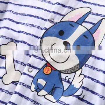 Top Quality Summer Customized 100% Cotton Baby Clothes Romper photo-5