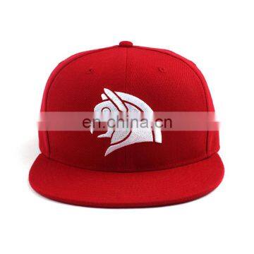 New Pretty Red Funny Logo Patch Custom Acrylic Snapback Cap