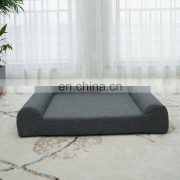 Customized Brand Waterproof Fabric Memory Foam Large Pet Bed photo-3