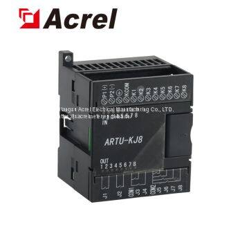 Acrel 300286.SZ ARTU-KJ8 DIN Rail Multi-circuit Remote Control Signal Collect DeviceAcrel 300286.SZ Multi-circuit IOT Used Remote Terminal Unit ARTU-KJ8 With Modbus Rtu photo-4