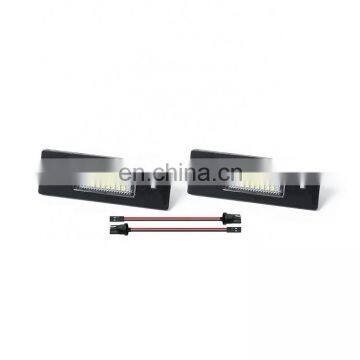 Car LED Accessories Car LED License Plate Light for BMW E81 E87 E63 E64 Z4 E85 E86
