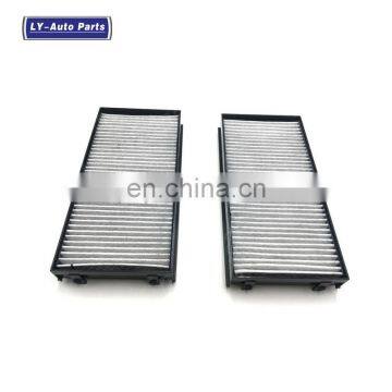 NEW Auto Cabin Air Filter Conditioner Clean Set For BMW E70 E71 X5 X6 Fresh Air Activated 64316945586 Wholesale Factory Direct