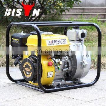 BISON CHINA TaiZhou 168F Engine Agricultural High Pressure High Pump Lift Petrol Water Pump Machine