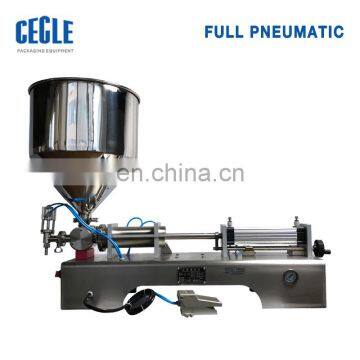 Wenzhou CECLE 50-600ml chocolate paste tube filling machine