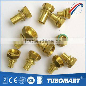 Factory price OEM REHAU style brass pex pipe fitting for pex pipe