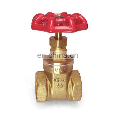 VALOGIN ingot casting brass ingot c3771 forging brass 1 1/2" Inch Gate Valve