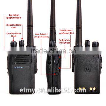 Radio Motorola Walkie Talkie Gp328 Plus photo-5