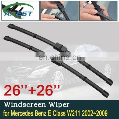 for Mercedes Benz E Class W211 2002~2009 Car Wiper Blade Windshield Wiper E200 E250 E270 E280 E300 E320 E350 E400 E420 E450 E500