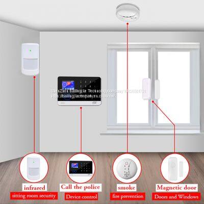 Alarm System Gsm Alarm System Security Alarm Systems Security Home Wireless photo-3