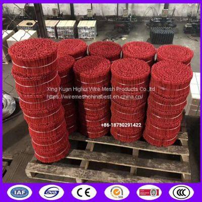 Building construction 550mpa Q195 BWG16 PVC Coated Tie Wire