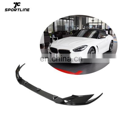 JCSPORTLINE Carbon Fiber G29 Front Lip for BMW Z4 sDrive20i M Sport Convertible 2-Door