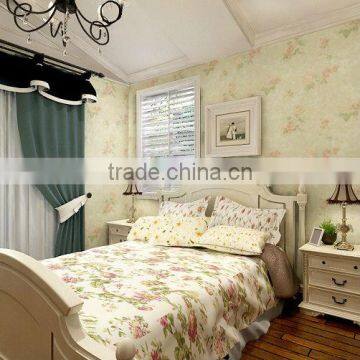 Home and love pvc wallpaper wholesale