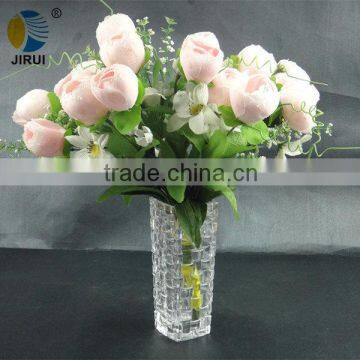 square decorative glass vases clear flower vases