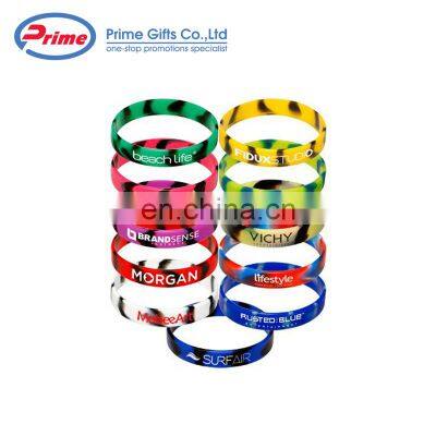 Wholesale Colorful Custom Silicone Bracelet Wristband photo-2