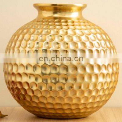 Copper Antique Hammered Flower Pots