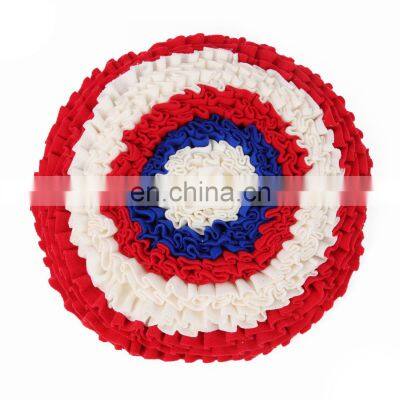 Wholesale Interactive Slow Feeding Pet Treat Dog Feed Nose Work Training Snuffle Mat